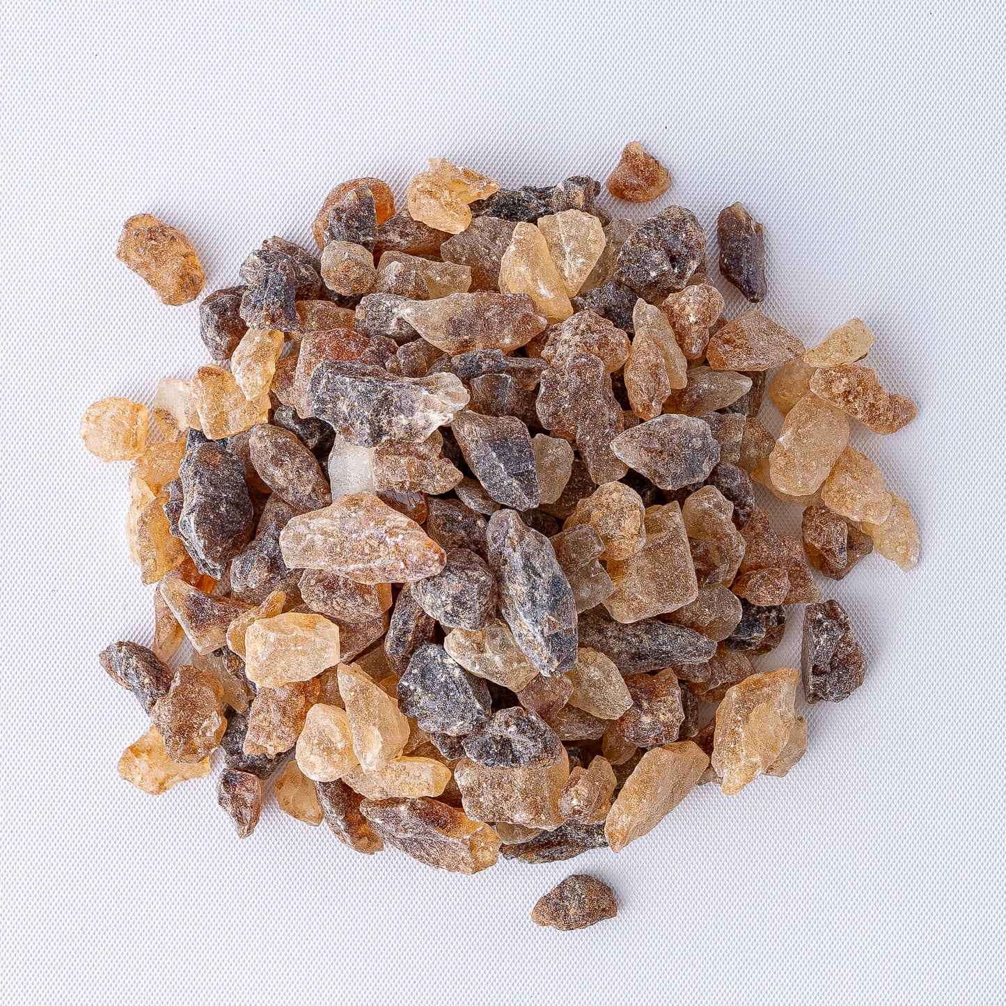 Amber Rock Sugar Crystals
